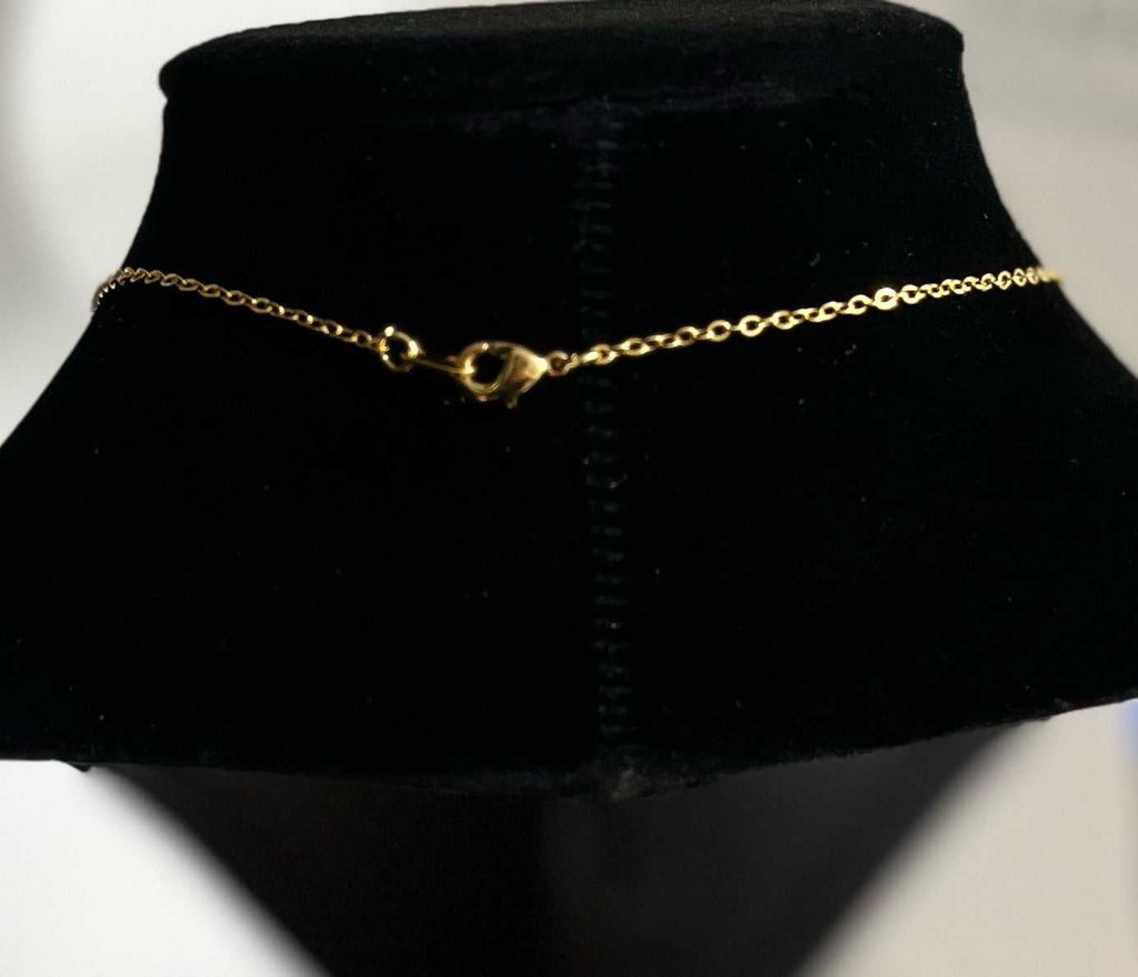 Gold Necklace with Pearl Cross – Simply in Christ